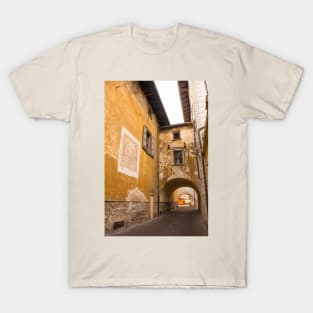 Street in Arco in North Italy T-Shirt